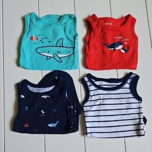 Carter's Newborn Tank Tops Set Of 4
